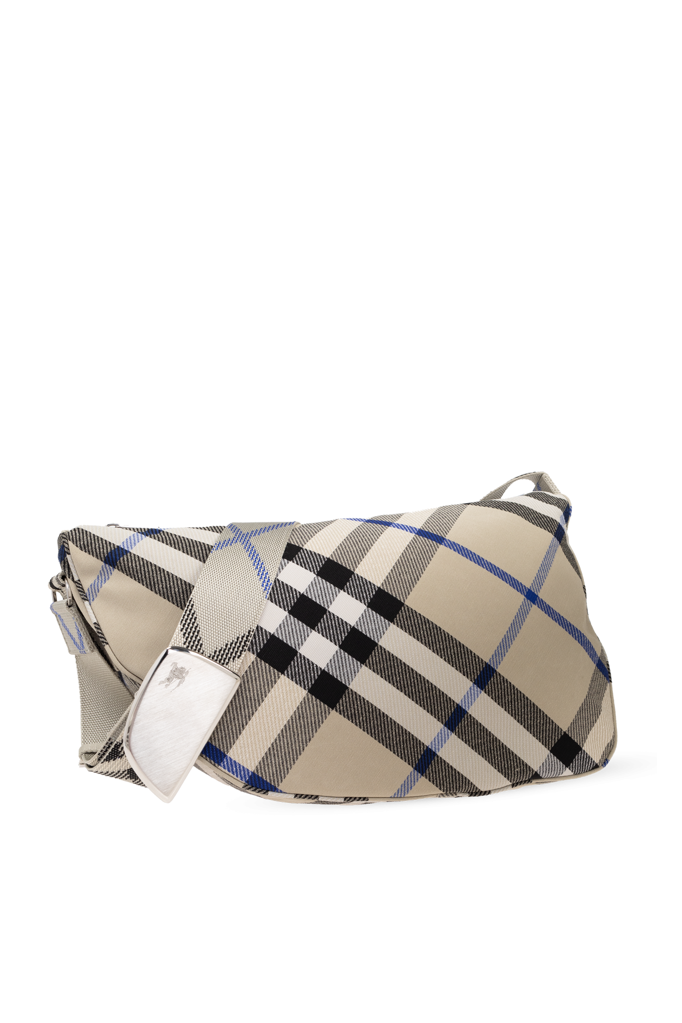 torba na ramie z logo burberry torba black red